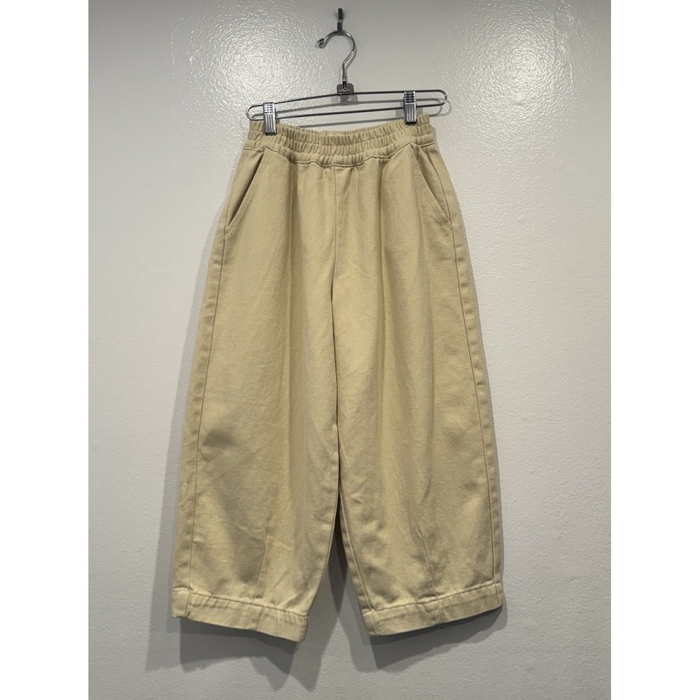 AO76 Asa Pull On Pants Kids Size 10 Relaxed Fit Elastic Waist Minimalist